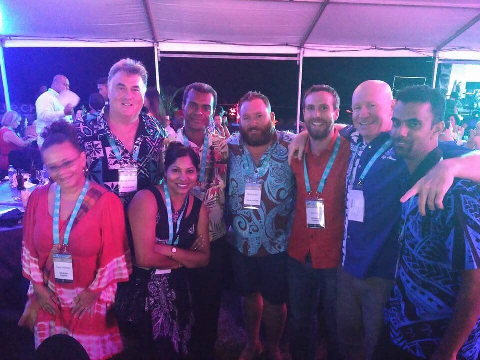 Wahoo! We won the #FTE2016 prize! #TeamFiji #TourismFiji #FijiTravelTrade #SuncoastFiji
