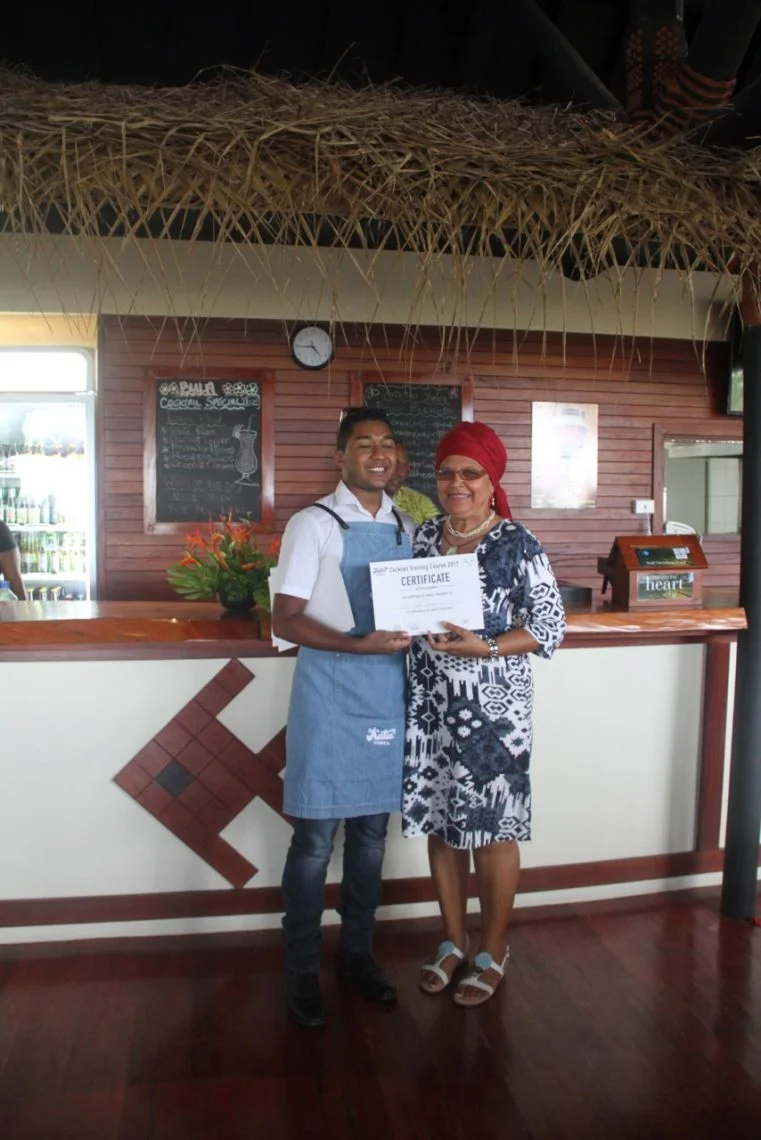Paradise Beverages runs Cocktail training on Fiji’s Suncoast